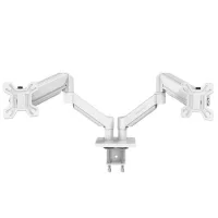 SOPORTE DE MESA GAS MARS GAMING VESA HASTA 32" 100X100 MAX 10KG BLANCO
