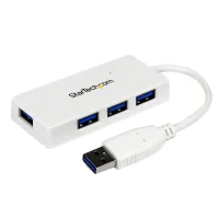 HUB STARTECH USB TIPO A 4 EN 1 BLANCO
