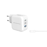 CARGADOR DE PARED CONCEPTRONIC ALTHEA17W 67W + CABLE USB TIPO C BLANCO