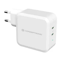 CARGADOR CONCEPTRONIC PD 2 PUERTOS USB-C ALTHEA / 100W / BLANCO