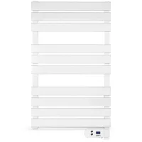 YOEVU - Radiador Toallero Eléctrico Bajo Consumo 500W IP24 Blanco
