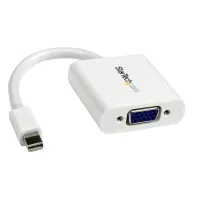 ADAPTADOR MINI DP A VGA STARTECH MACHO-HEMBRA/ BLANCO