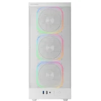 CAJA ORDENADOR MARS GAMING MCNEBULAW ATX ARGB CRISTAL TEMPLADO BLANCO