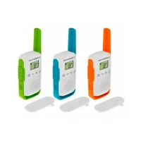 Walkie Talkie Motorola Tlkr-T42 Packs 3 Pmr446  8Km  16Canales  500Mw  Clip Cinturón