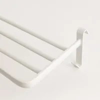 YOEVU REPISA BLANCA CON GANCHOS COMPATIBLE CON TOALLEROS ELECTRICOS YOEVU