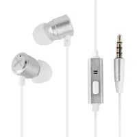 Auriculares TopSound con manos libres blancos