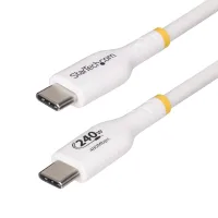 CABLE USB TIPO C STARTECH 4M/ MACHO-MACHO/ BLANCO