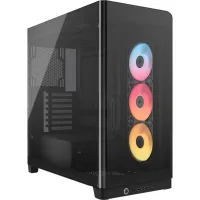 CAJA ORDENADOR GAMING CORSAIR 4500X RS-R ARGB ATX CRISTAL TEMPLADO NEGRA