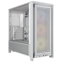 CAJA ORDENADOR GAMING CORSAIR FRAME 4000D RS ATX ARGB CRISTAL TEMPLADO BLANCA