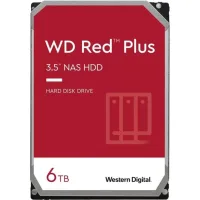 DISCO DURO INTERNO HDD WD WESTERN DIGITAL NAS RED PLUS WD60EFPX 6TB 6000GB 3.5" SATA3 5400RPM 256MB