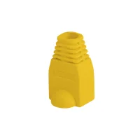 FUNDA PROTECTORA  LANBERG PLB-1000-Y PARA CONECTOR RJ45 PACK DE 100 UNIDADES AMARILLO