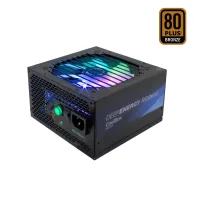 FUENTE DE ALIMENTACION COOLBOX DEEP ENERGY RGB600 / 600W 80+ BRONZE GAMING RGB