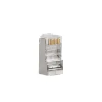 CONECTOR LANBERG CAT.6 F/UTP 8P8C PASS THROUGH TYPE PACK 20 UDS